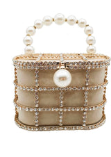 Caged Pearl Bag